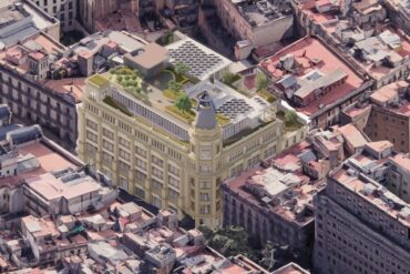 Imagen simulada del Corte Inglés de Portal de l'Àngel reformado.