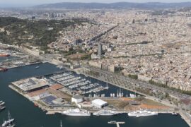 Muelle de Espanya segunda sede del Liceu