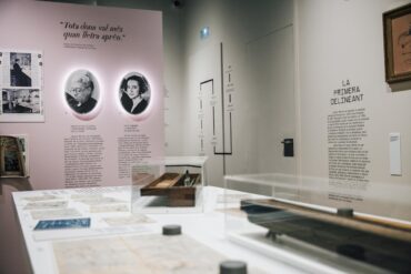 'Leonor Ferrer. Una vida entre línies' en el Palau Robert. primera mujer delineante