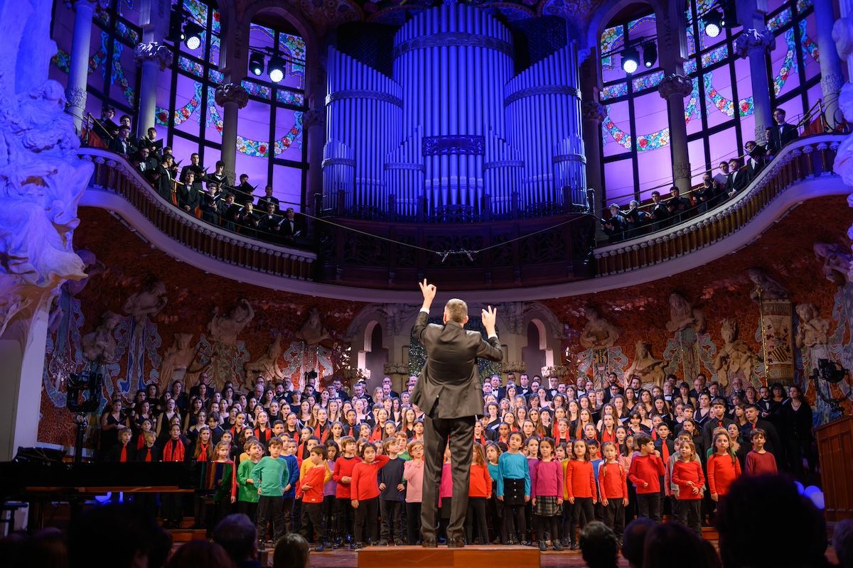 Concierto de Sant Esteve en el Palau de la Música dentro de la programación de Navidad.
