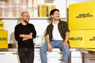 Los impulsores de Heura, Marc Coloma y Bernat Añaños.