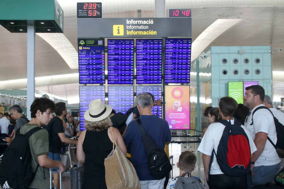 Viatgers El Prat aeropuerto de barcelona