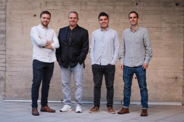 Los cofundadores de Genomawork y el CEO de Redarbor.