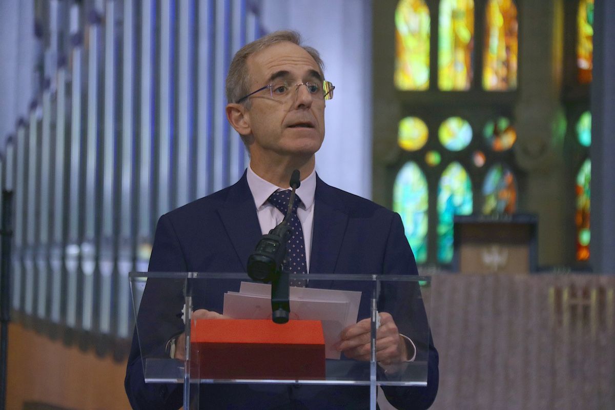 El director general de la Sagrada Família, Xavier Martínez.