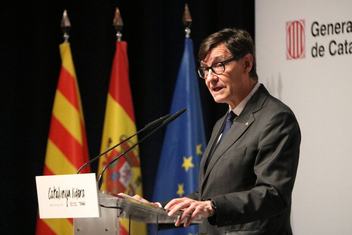 Salvador Illa en Madrid.