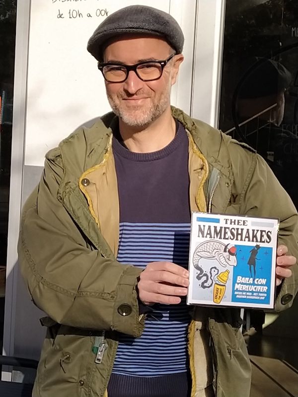 Músic Manolo Navarro amb el nou disc 'The Nameshakes'
