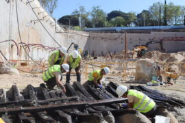 Detall del vaixell Ciutadella del Coneixement