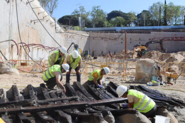 Detall del vaixell Ciutadella del Coneixement