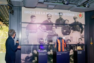 Exposición del Barça en Casa Seat.