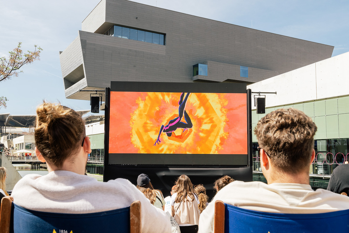 OFFF Festival en el Disseny Hub de Barcelona.