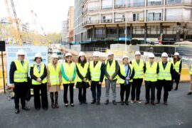 Visita de obras a la L8 de Plaça Espanya por Lluis Sibils