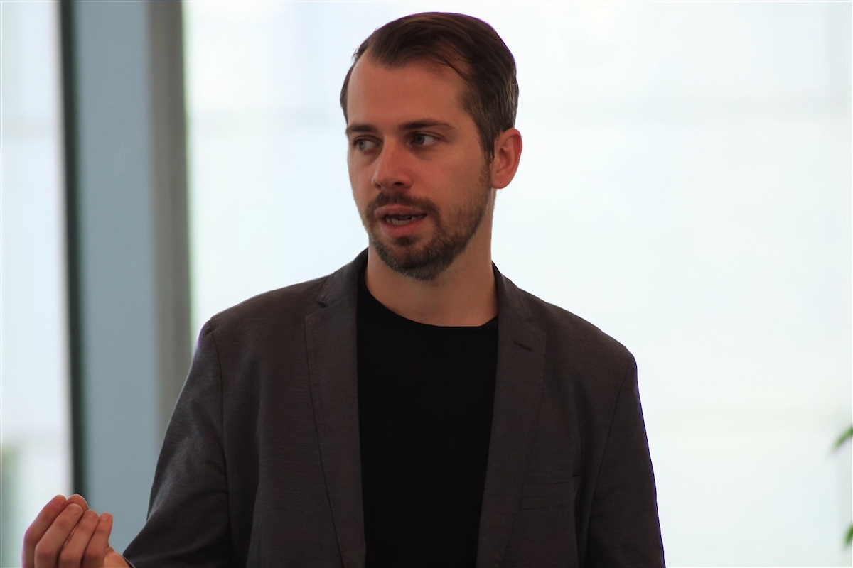 El CEO y cofundador de Hybo, Nicolás Smith.