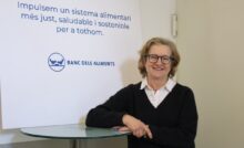 La directora del Banc dels Aliments de Barcelona, Elisabet Viladomiu.
