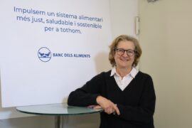 La directora del Banc dels Aliments de Barcelona, Elisabet Viladomiu.