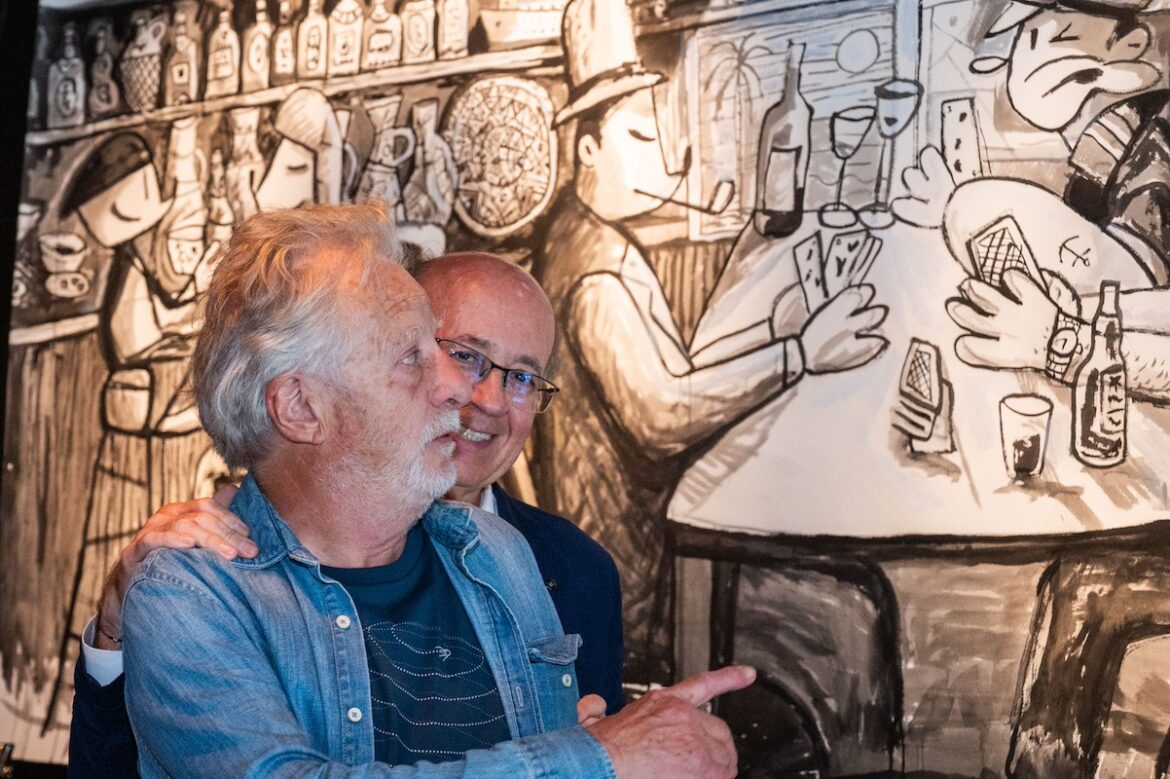 Javier Mariscal y Javier de las Muelas.