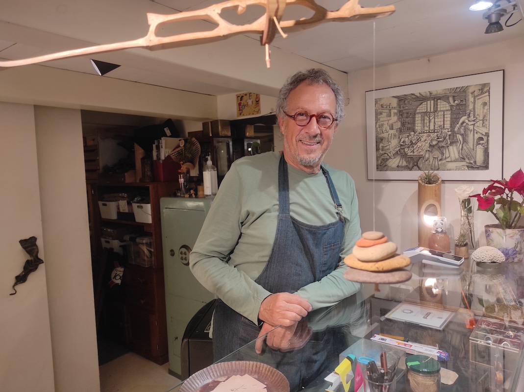 El artesano Joan Rovira.