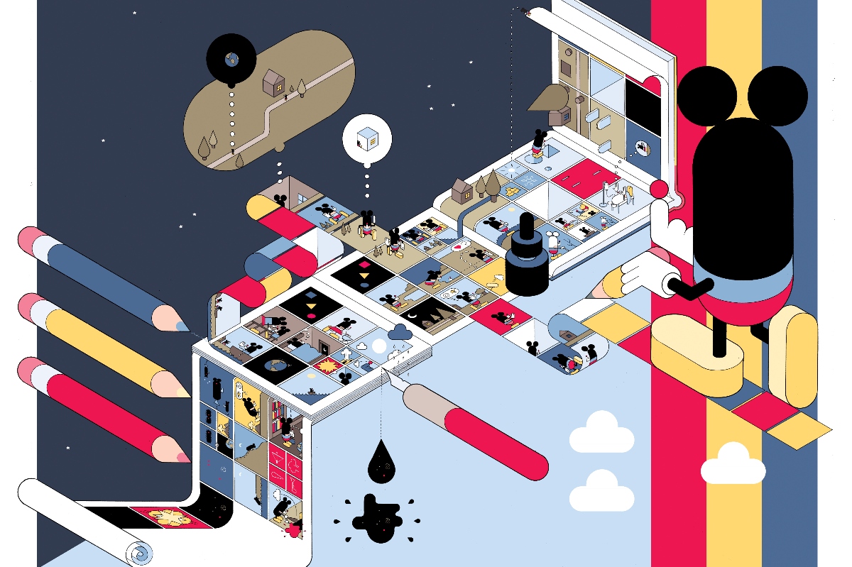 Obra de Chris Ware.