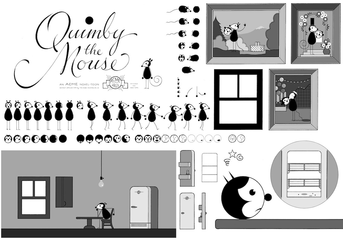 'Quimby the Mouse', de Chris Ware.