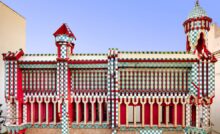 La Casa Vicens, en el barrio de Gràcia de Barcelona.