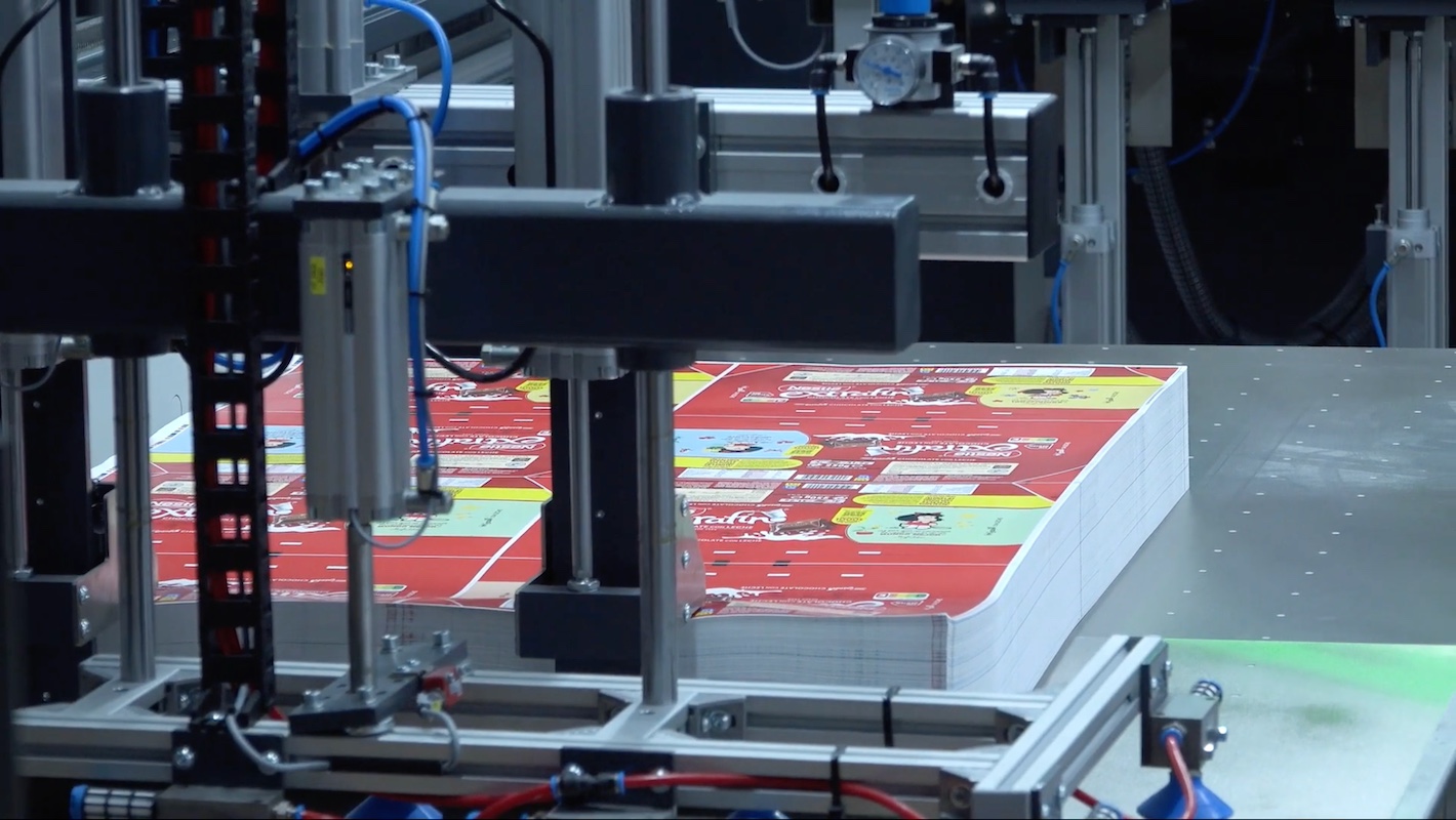 Máquina de Gráficas Manlleu diseñada con Eurecat.