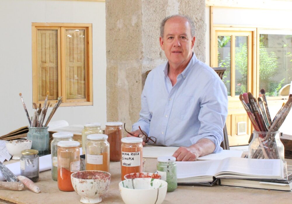 Josep Minguell, pintor de frescos.
