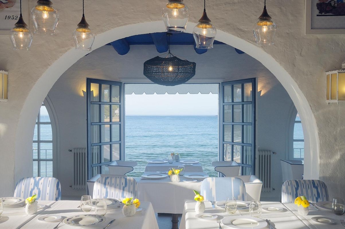 La Taverna del Mar de La Gavina de S'Agaró. 
