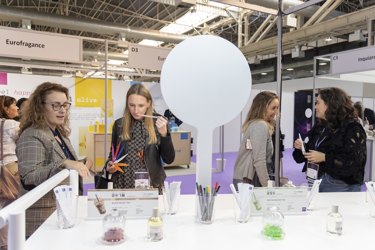 Visitantes y profesionales del Perfumery Congress de Barcelona.