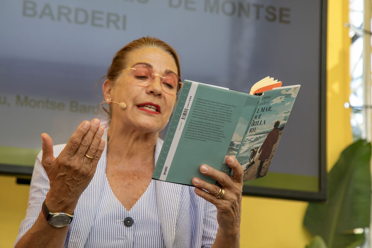 Emma Vilarasau en una de les activitats de La Setmana