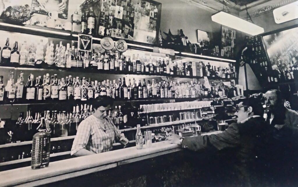 Imagen histórica de archivo del Mundial Bar.