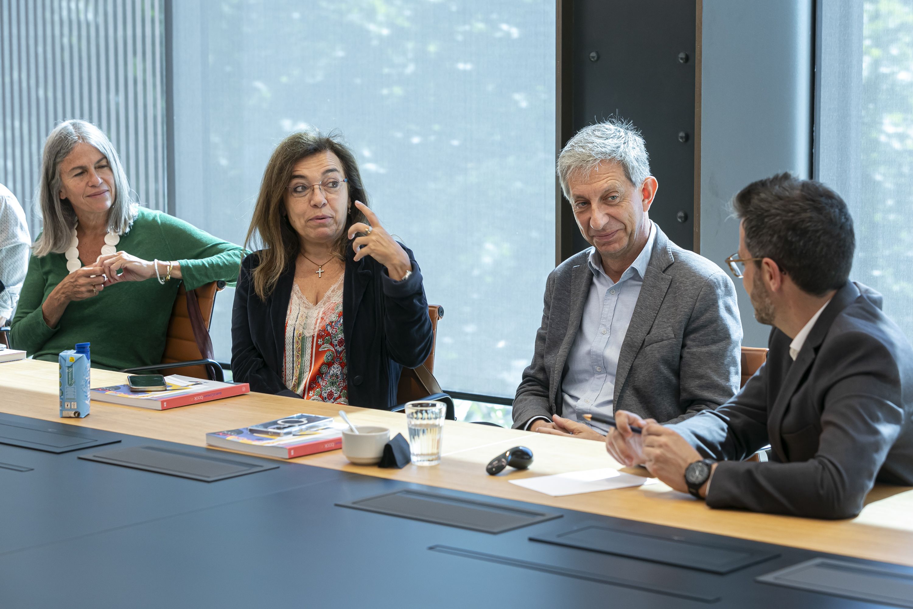 Leticia Beleta, Carme Hortalà, Francesc Fajula y Guillem Carol © Marc Llibre