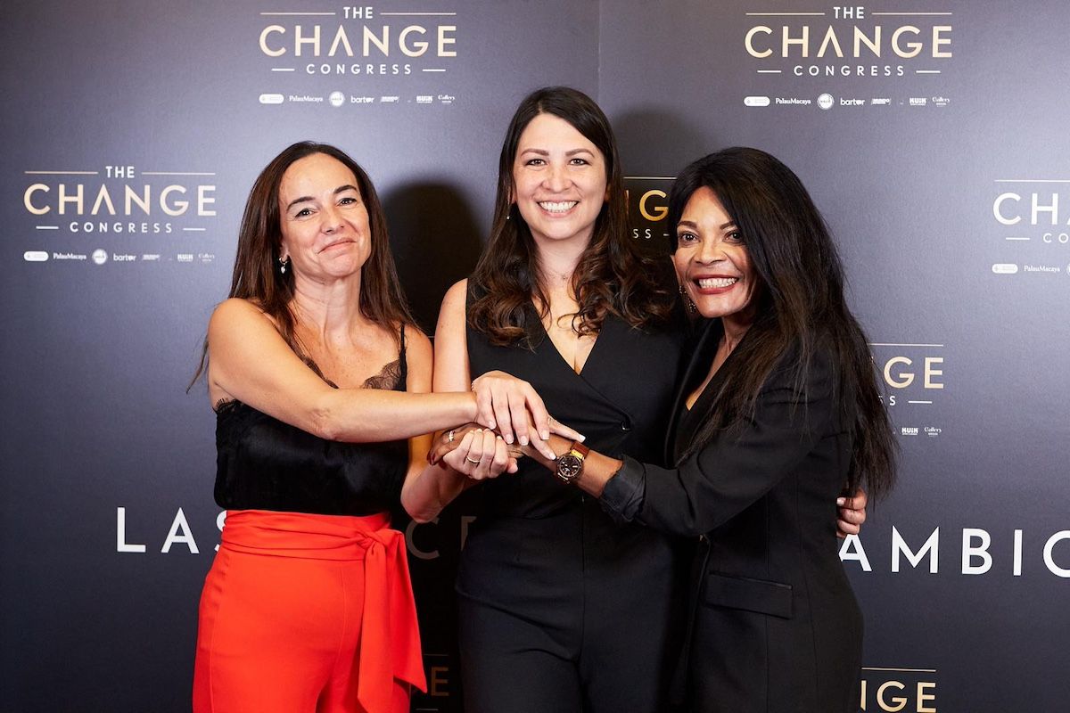 Begoña Villarubia, Jennifer Seefoo y Ana Maye, impulsoras The Change Congress