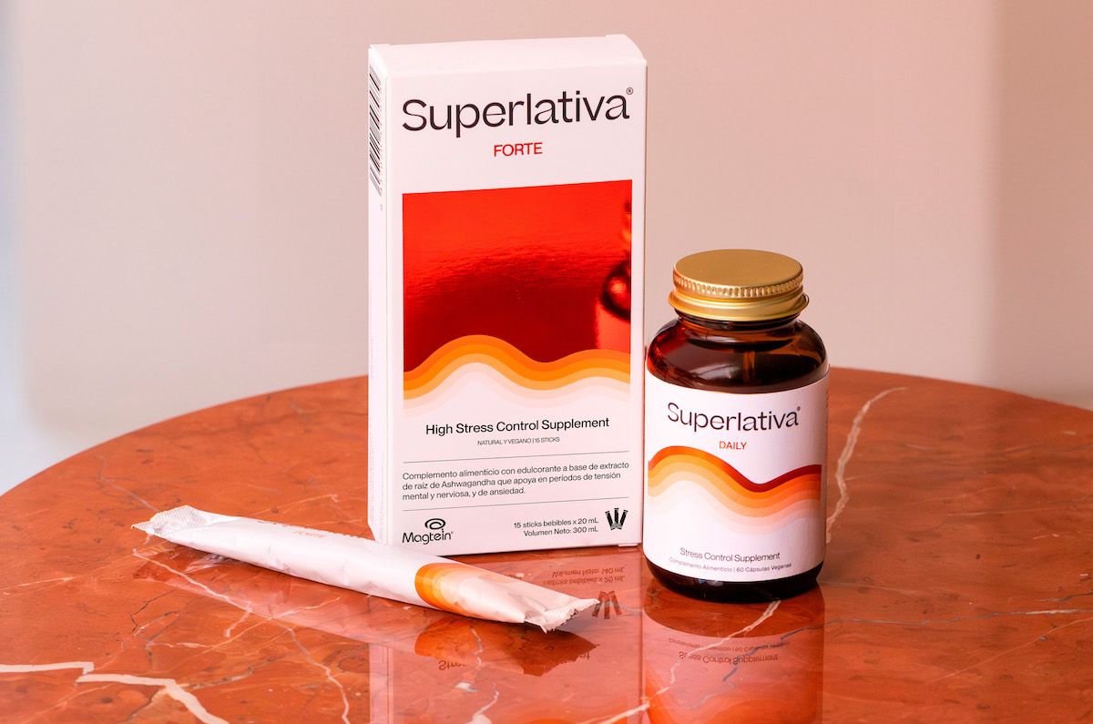 El complemento natural de Superlativa forte está ideado en formato líquido para poder actuar rápidament ante situaciones de estrés. 