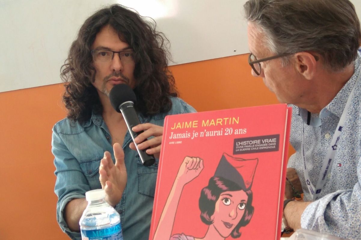 El dibujante Jaime Martín