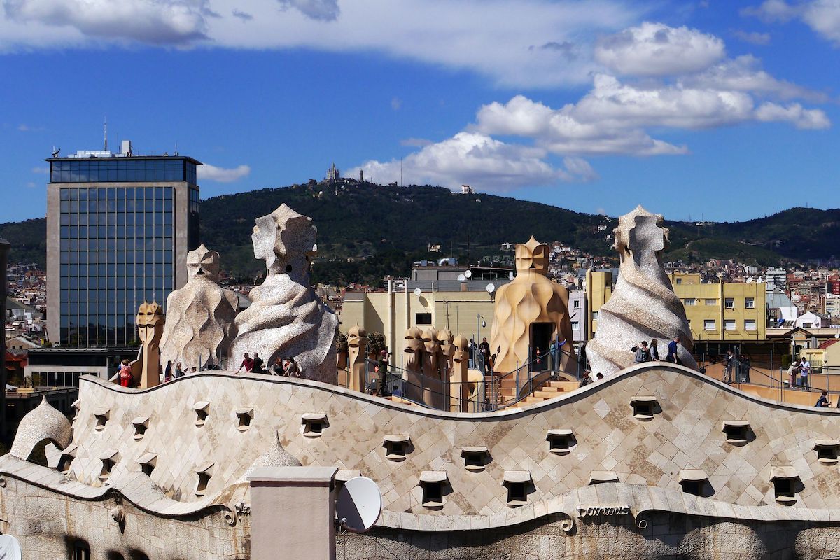 Balcó de la Casa Milà-La Pedrera. © Vicente Zambrano