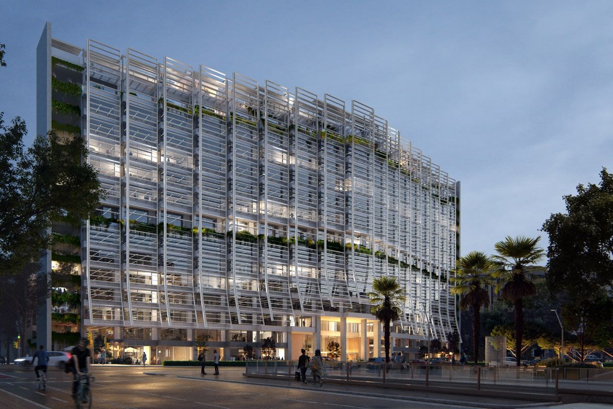 El nou hub d'Astrazeneca està ubicat a l'edifici Estel, antiga seu de Telefónica