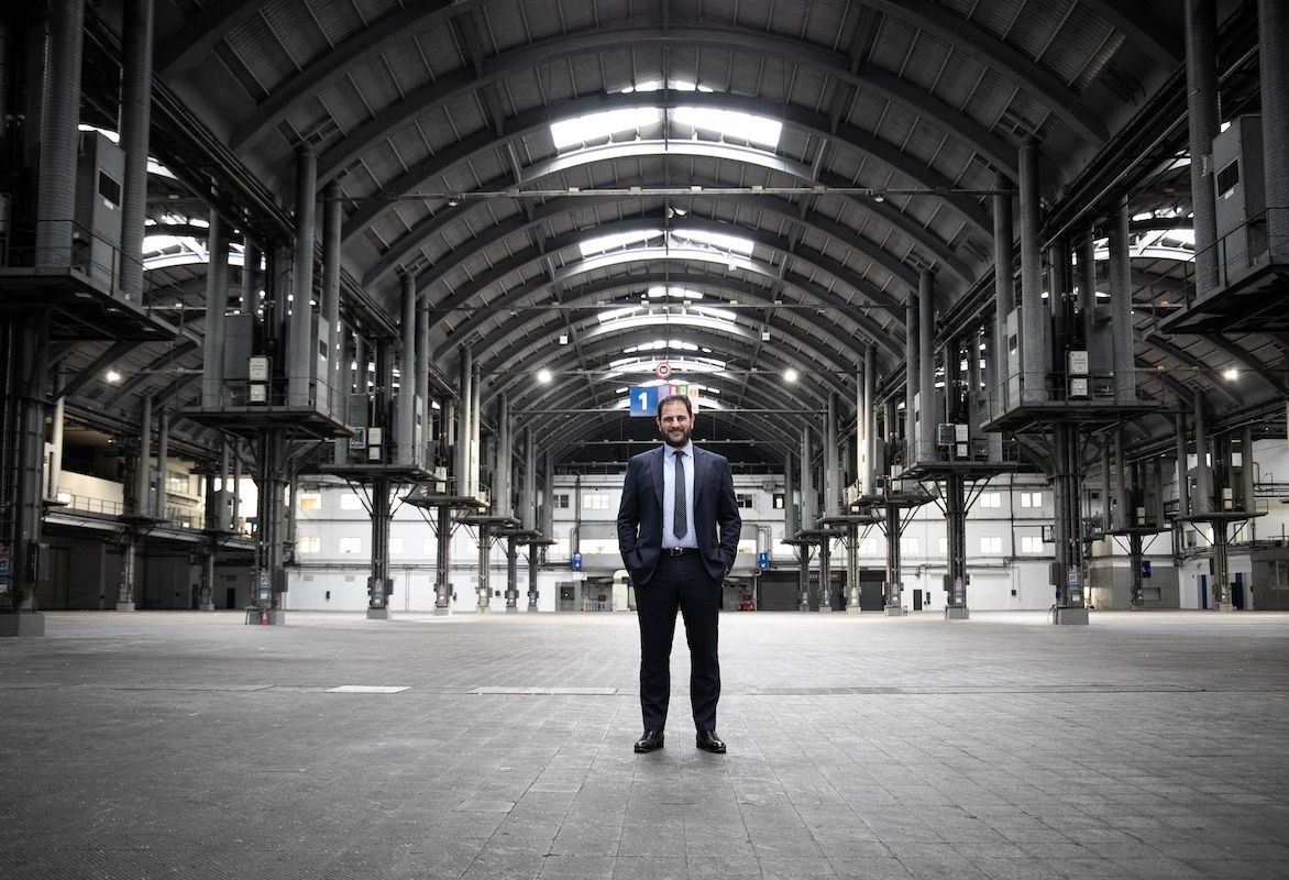 Ugo Valenti, en instalaciones de Fira de Barcelona.
