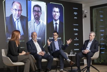 Elena Busquets, Jordi Vila, Dani Pérez i Emili Roudaud a Eixample Talts per Marc Lliure