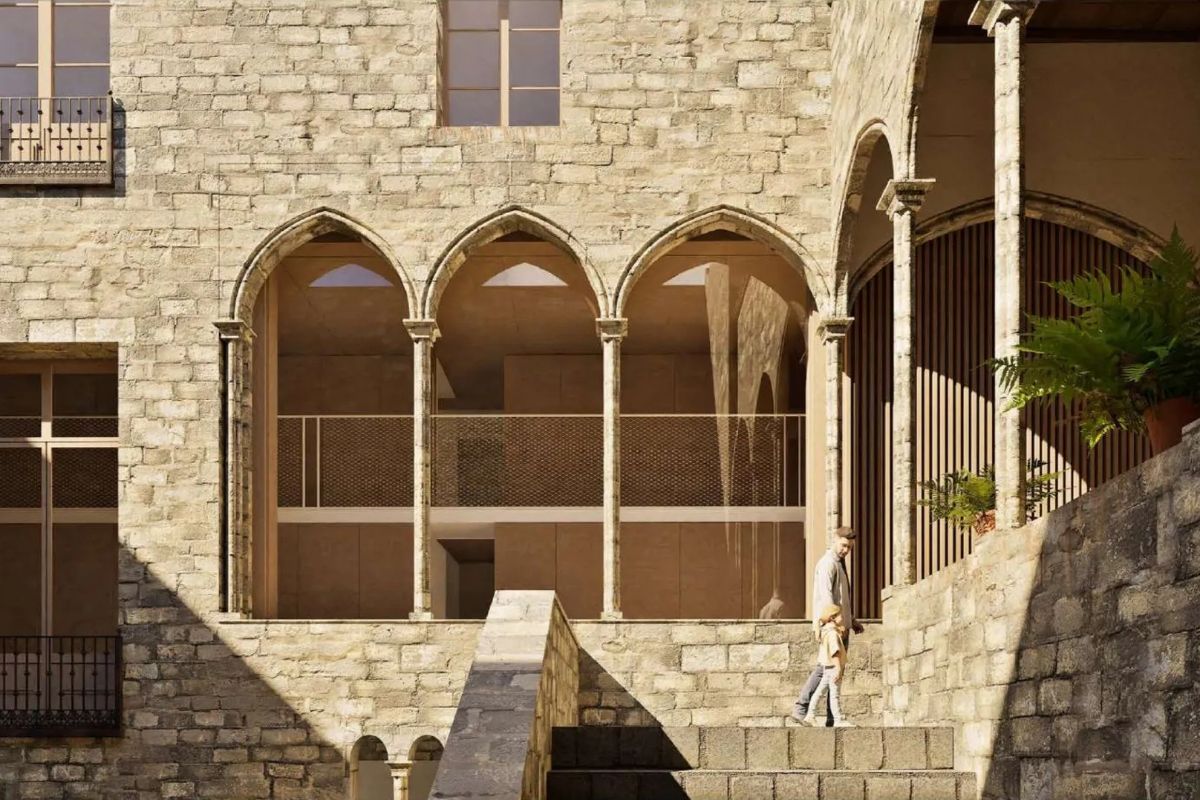 Imatge simulada de la futura Casa de les Lletres. 
