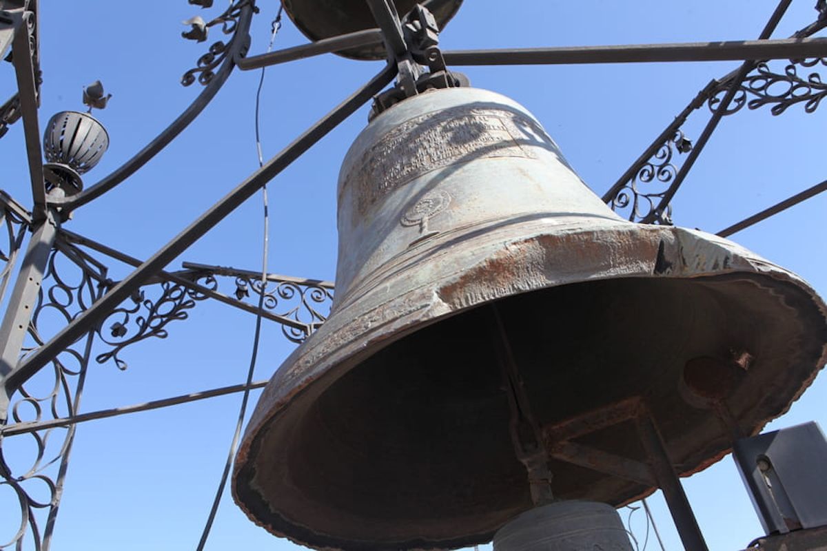 La campana de la Plaça de la Vila de Gràcia. © Josep Maria Contel / Taller d'Història de Gràcia