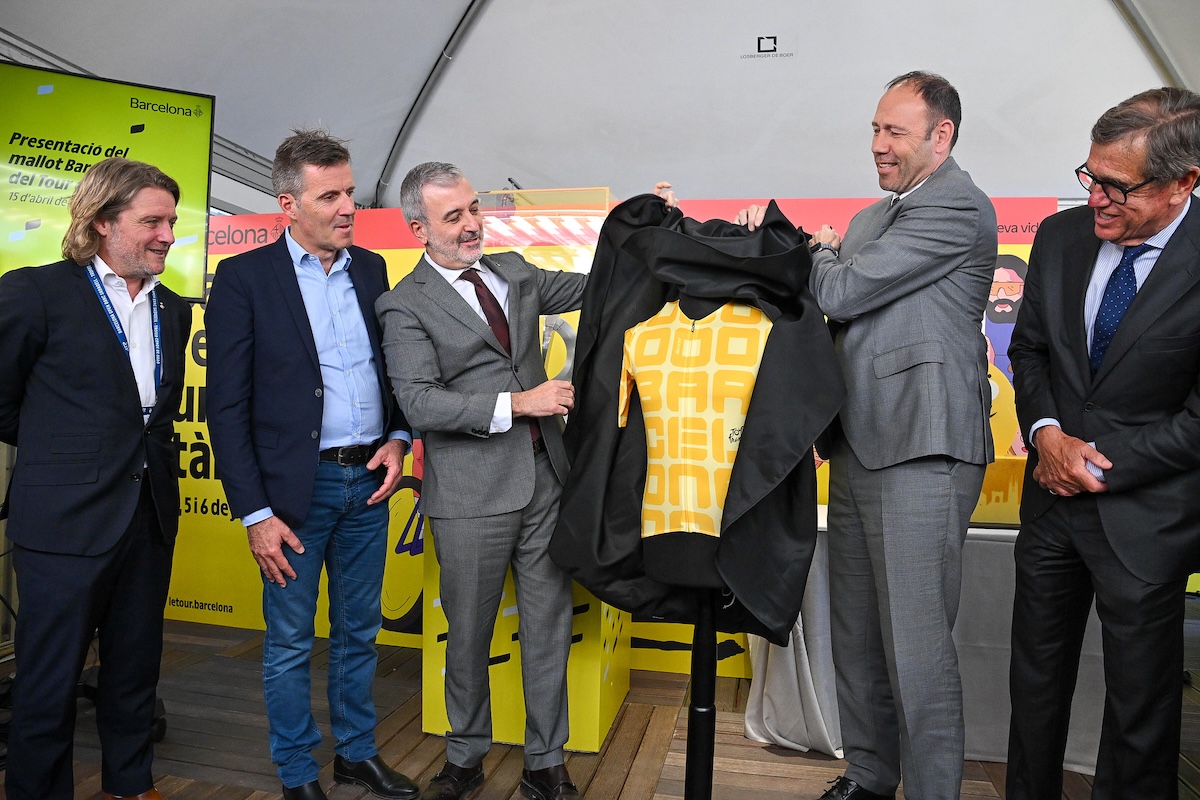 Presentació del Mallot Barcelona del Tour de França